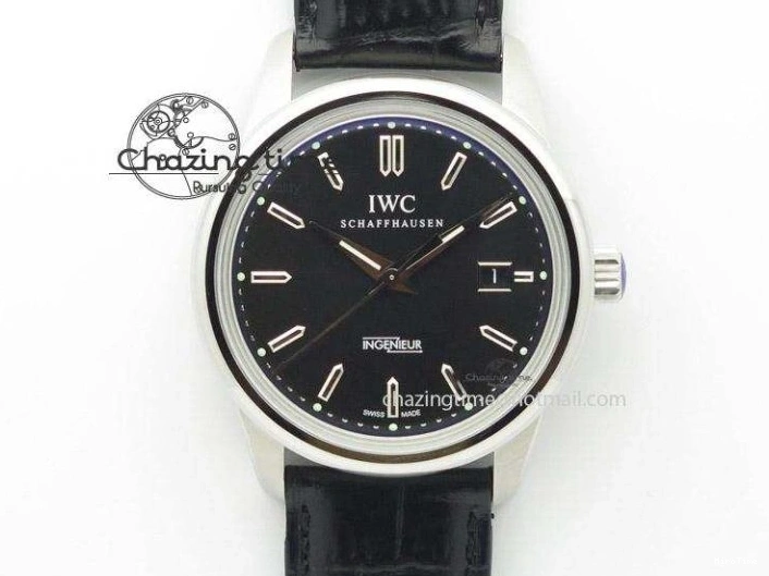 MIROTIME 0326 Durable Pilot Top Gun IW326901 M+F 1:1 Best Edition Black Dial on Black Nylon Strap MY 7003